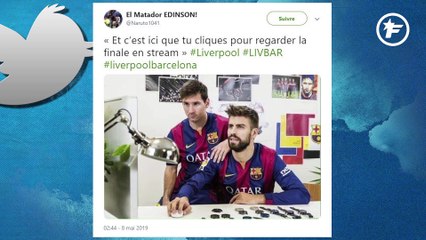 Twitter cartonne le FC Barcelone après son improbable élimination