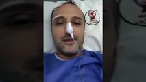 فيديو ظهور مفاجئ لشريف مدكور بعد دقائق من خضوعه لجراحة استئصال الورم