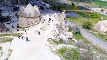 Kapadokya bölgesini Nisan ayında 360 bin 46 turist ziyaret etti
