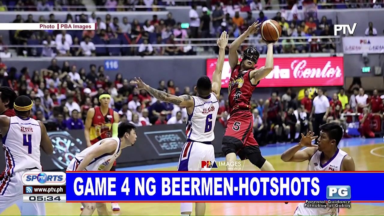 Game 4 ng Beermen-Hotshots