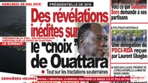 Le Titrologue du 08 Mai 2019 : Présidentielle 2010, des révélations inédites sur le choix de Ouattara