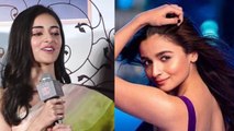 Ananya Pandey praises Alia Bhatt during promotion on Student Of The Year 2 | FilmiBeat