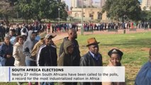 ANC faces tough test as South Africans go to polls