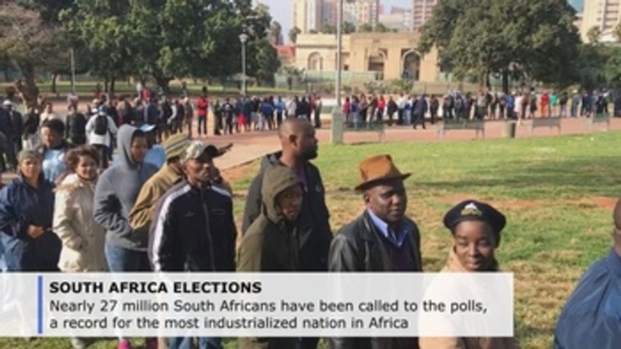 ANC faces tough test as South Africans go to polls