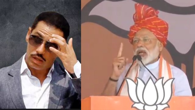 Chowkidar takes shahenshah to jail: PM Modi on Robert Vadra | Oneindia News