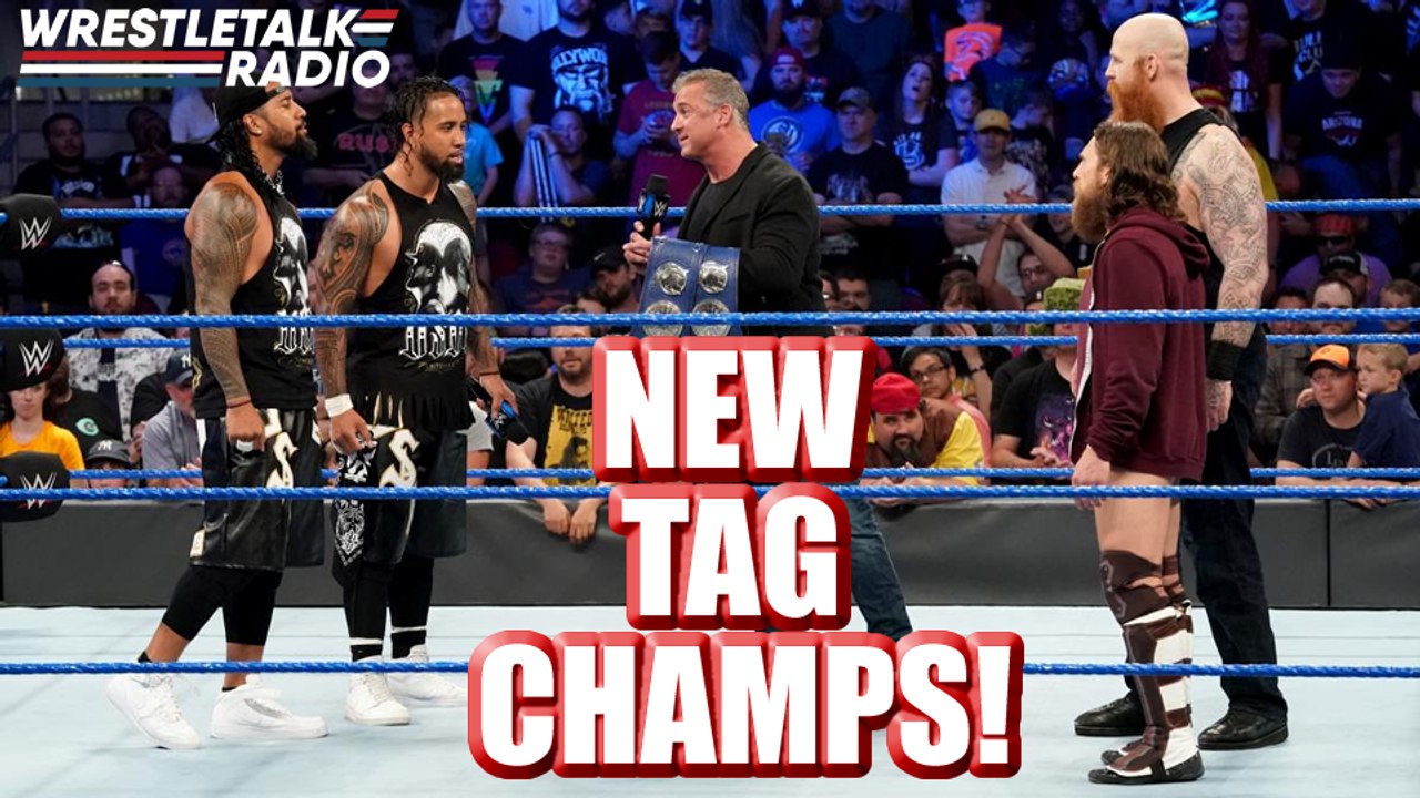 SmackDown Tag Champs CROWNED! WWE Title Match Shock! SMELLY Wrestler Scandal! - WrestleTalk Radio