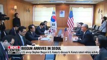 U.S. envoy for N. Korea in Seoul for S. Korea-U.S. coordination