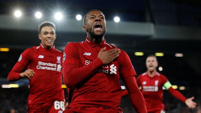 Wijnaldum brilha em novo fracasso de Messi na Liga dos Campeões