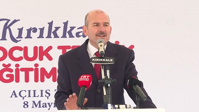 İçişleri Bakanı Soylu, Çocuk Trafik Eğitim Parkı'nın açılışına katıldı - KIRIKKALE