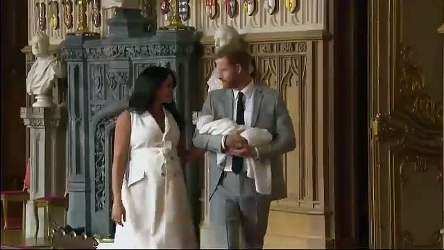 Royal Baby: Découvrez les premières images de l'enfant du prince Harry et de Meghan Markle