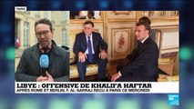 Emmanuel Macron reçoit le Premier ministre libyen Fayez al-Sarraj