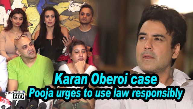 Karan Oberoi case: Pooja urges to use law responsibly