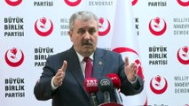 Destici: 'BBP olarak 31 Mart'ta nerde durmuşsak, durduğumuz yer aynı' - ANKARA