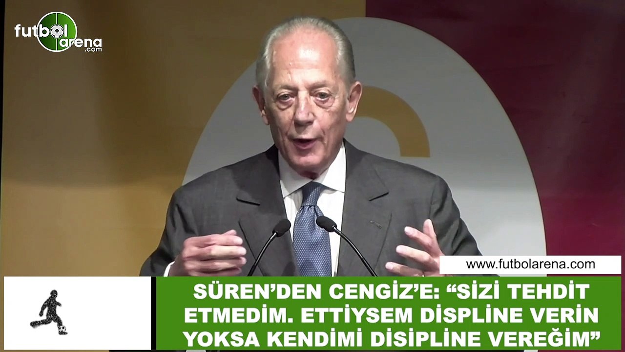 Faruk Süren'den Mustafa Cengiz'e sert yanıt