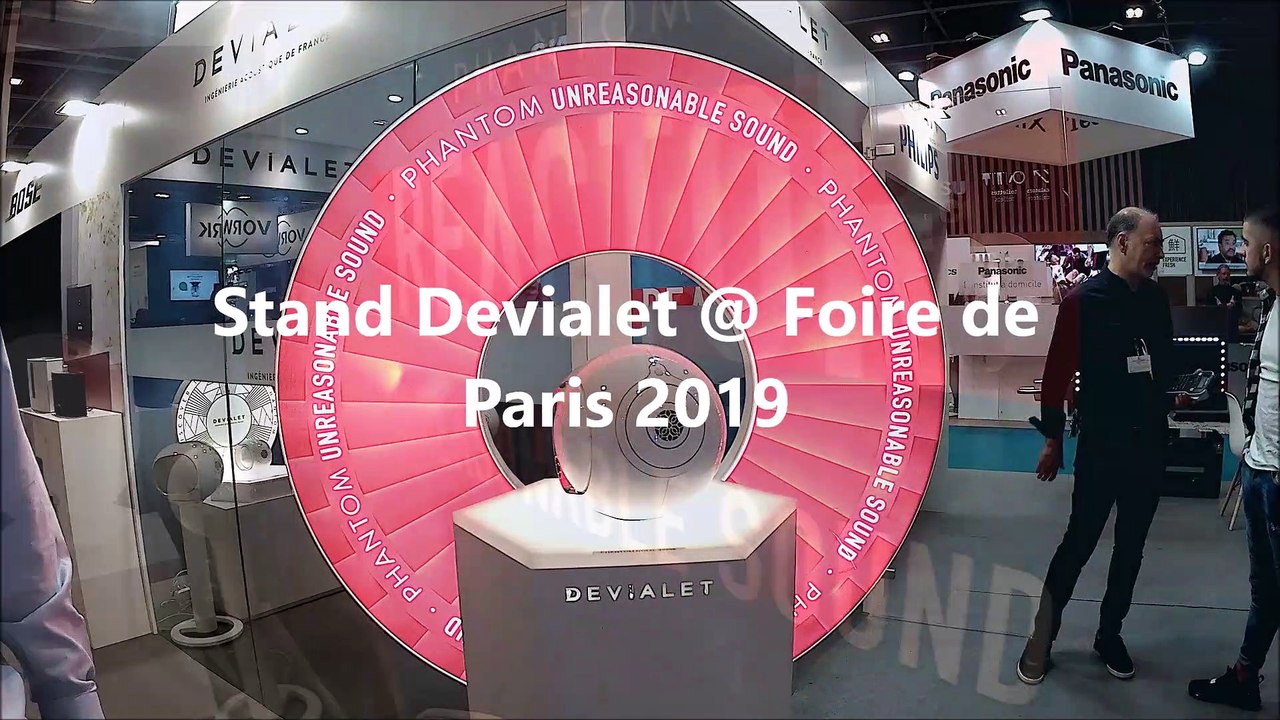 Stand Devialet @ Foire de Paris 2019