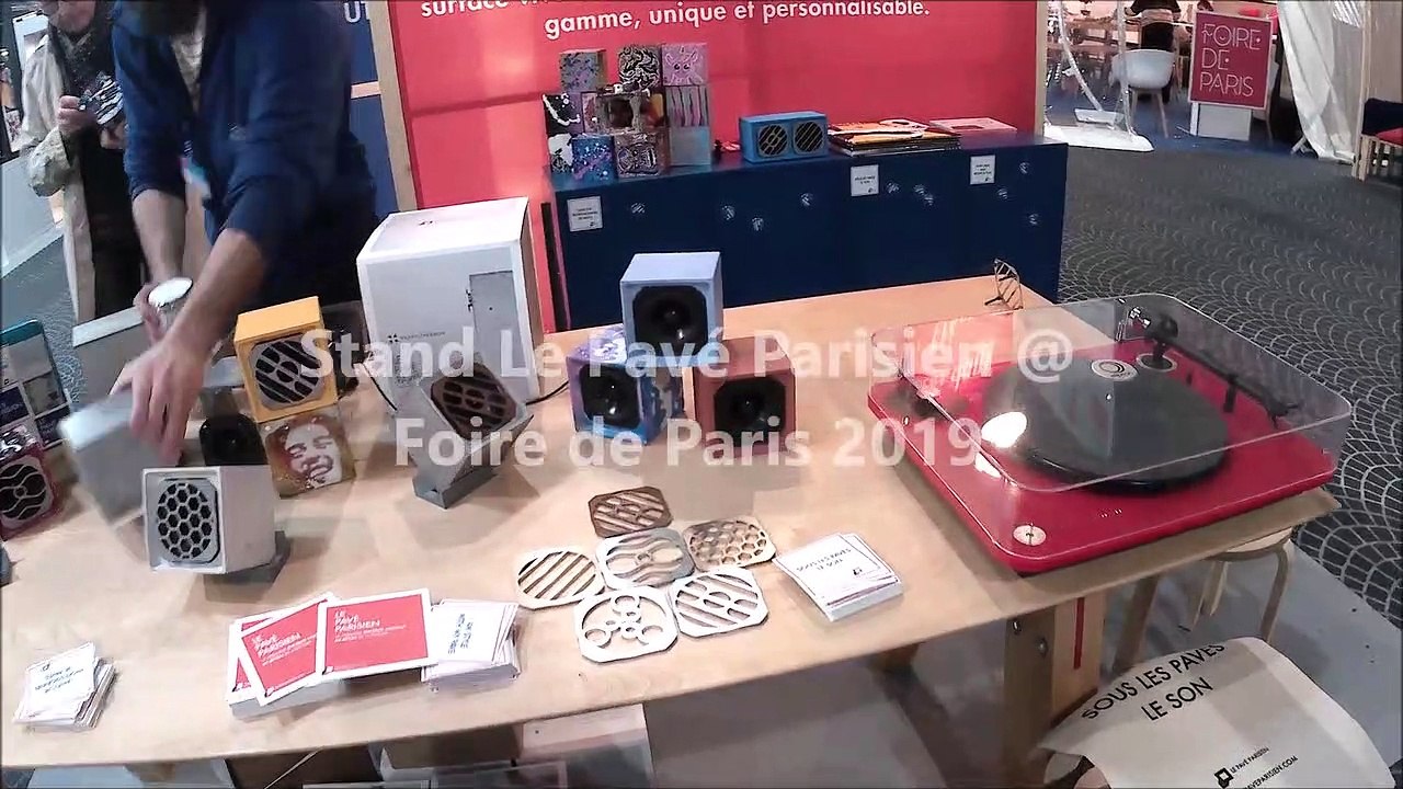 Stand Le Pavé Parisien @ Foire de Paris 2019