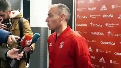 Iván Martínez Felicita al Celta y a su Entrenador