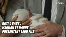 Royal Baby : Harry et Meghan présentent leur fils