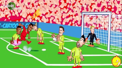 Liverpool - Barcelona maçı animasyon film oldu