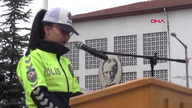 Burdur'da Trafik Haftası Etkinliği