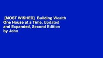 [MOST WISHED]  Building Wealth One House at a Time, Updated and Expanded, Second Edition by John