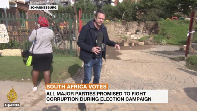 South Africa votes as ruling ANC to reverse sliding support