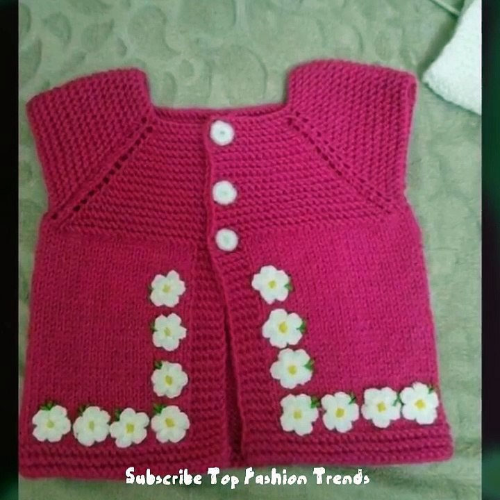Top Crochet Baby Dresses Designs -20