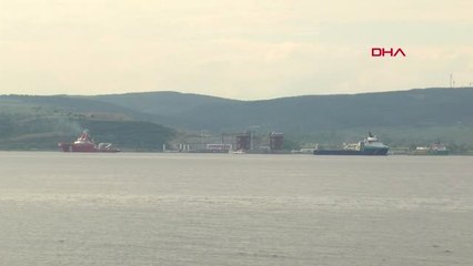 Çanakkale 1915 Çanakkale Köprüsü Kule Kesonları Batırılıyor