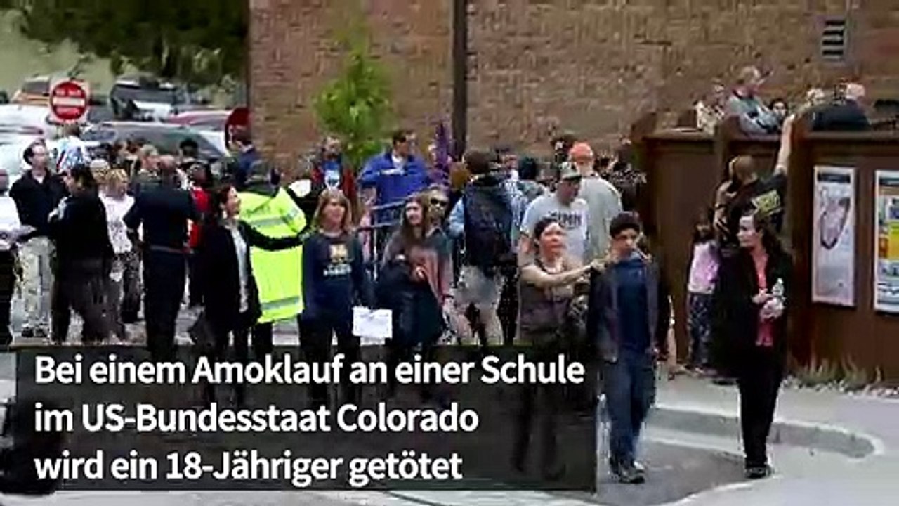 Amoklauf an US-Schule: Ein Toter und mehrere Verletzte