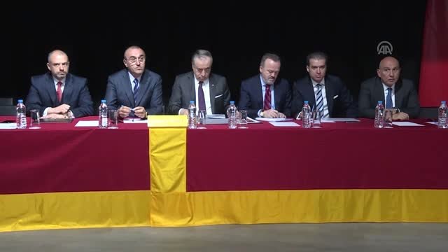 Galatasaray Kulübü Divan Kurulu Toplantısı - Faruk Süren