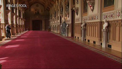 Le prince Harry et Meghan présentent "baby Sussex"