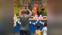 Filipino dad steals the show at daughter’s dance recital