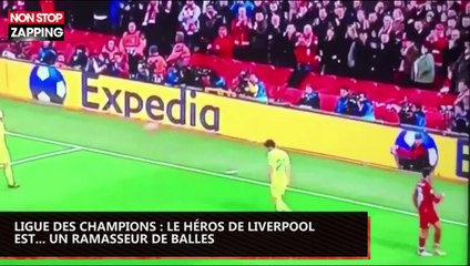 Liverpool-Barça : le héros des Reds est... un ramasseur de balles (vidéo)
