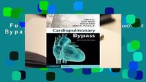 Full version  Cardiopulmonary Bypass  For Kindle