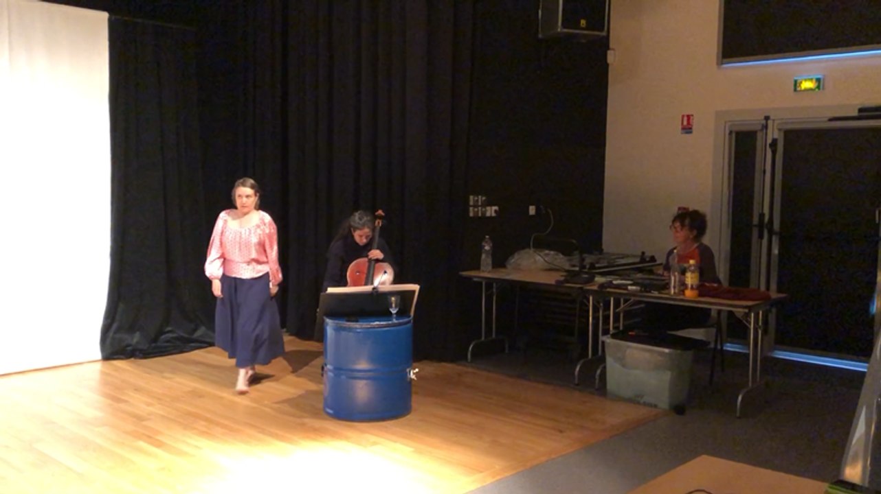 Dernière répétition du spectacle « Cosmogonia »