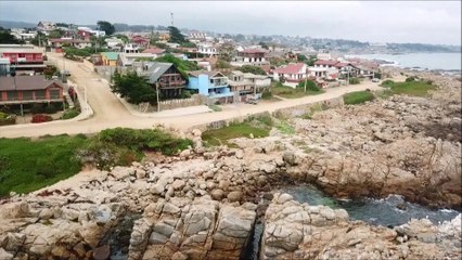 Las Conchitas beach in Chile