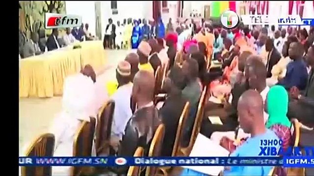 Xibaar yi de la Tfm du mercredi 08 mai 2019 : Dialogue politique