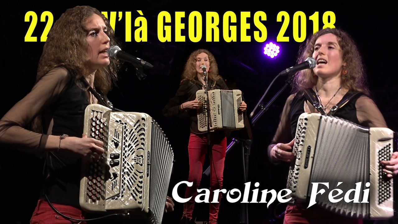22 V'là Georges 2018 : Caroline Fédi interprète Georges Brassens et Boby Lapointe  3' 30"