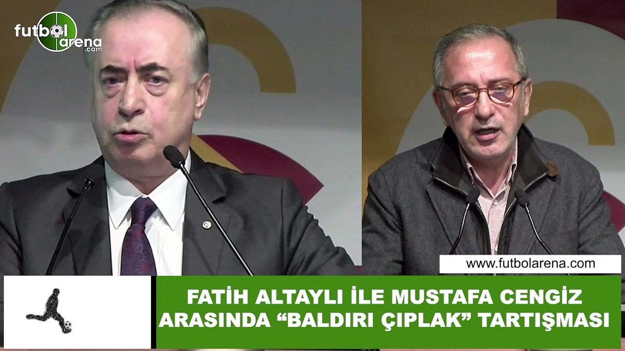 Fatih Altaylı ile Mustafa Cengiz arasında "baldırı çıplak" tartışması