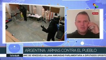 Pisoni: Autorización de pistolas Taser busca la desmovilización social