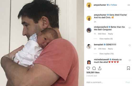 Amy Schumer révèle le nom de son fils !