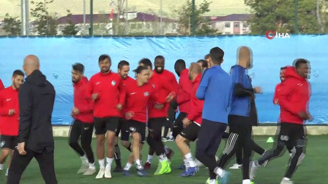 BB Erzurumspor, Yeni Malatyaspor maçı hazırlıklarını sürdürdü