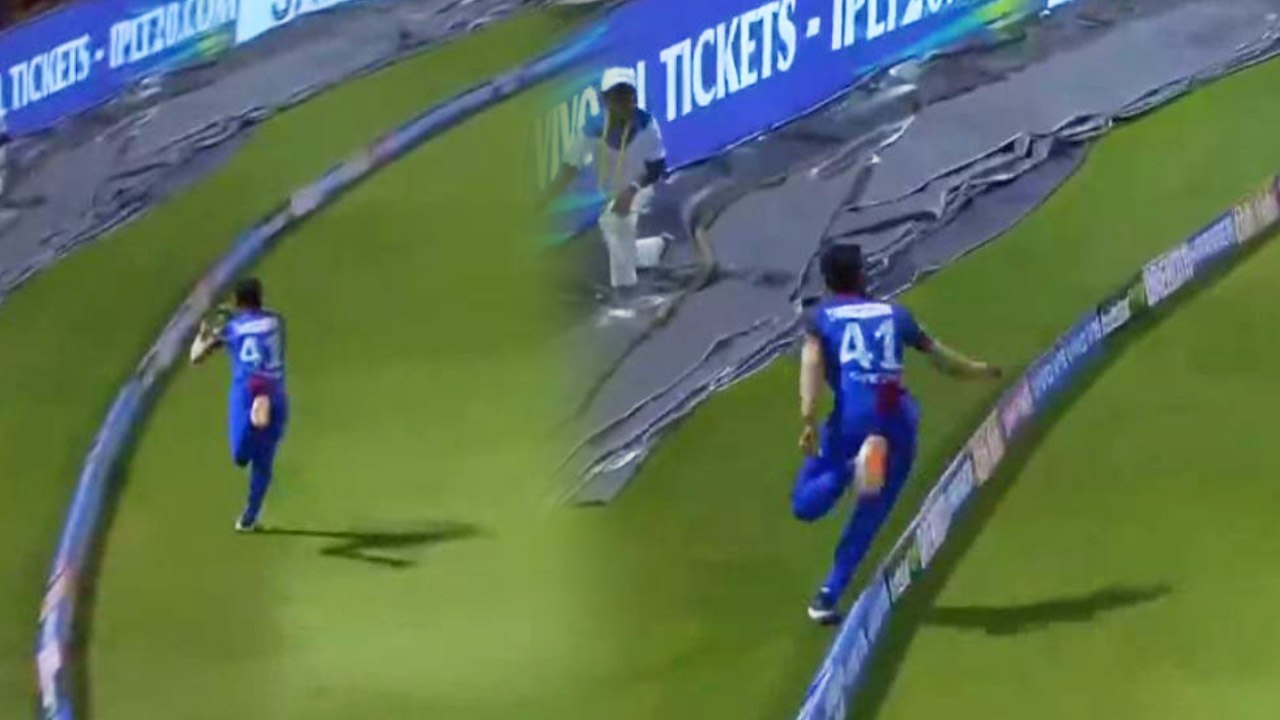 IPL 2019: Shreyas Iyer flick the ball up but ends up throwing it over the line| वनइंडिया हिंदी