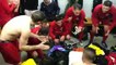 Coupe LAuRA Foot (1/4 de finale) – La joie du vestiaire du FC VAL LYONNAIS après la qualification contre HAUTS-LYONNAIS