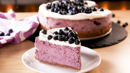 Blueberry Cheesecake Is The Only Dessert We Need