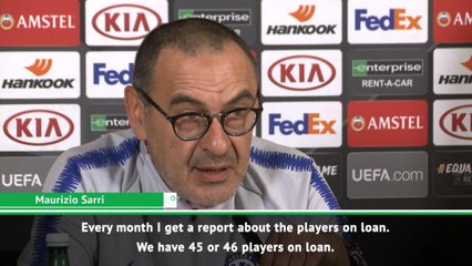 Sarri keen on 'two or three' loanees