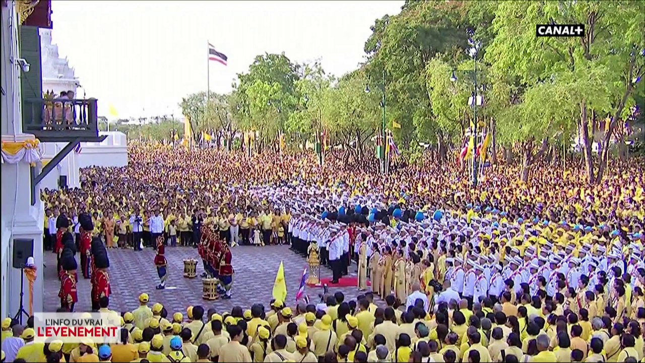 Japon et Thaïlande : deux monarques aux antipodes - L'Info du Vrai du 08/05 - CANAL+ANAL+