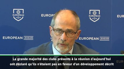 Réforme LdC - Olsson : "La grande majorité des clubs ne veut pas d'une ligue fermée"