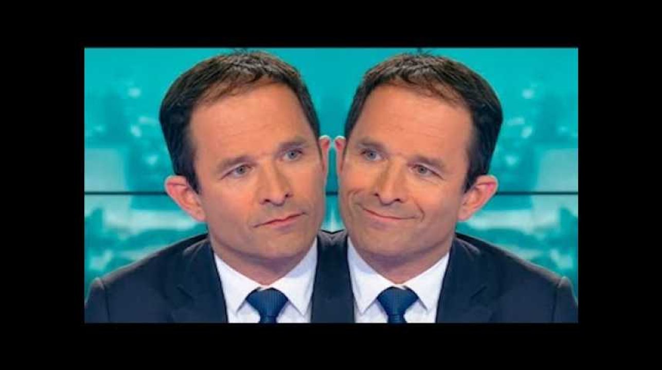 Benoît Hamon retrouve le sourire... malgré  les...