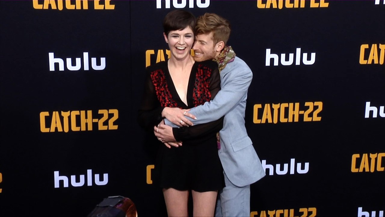 Michelle Alexander and Daniel David Stewart "Catch 22" Premiere Black Carpet